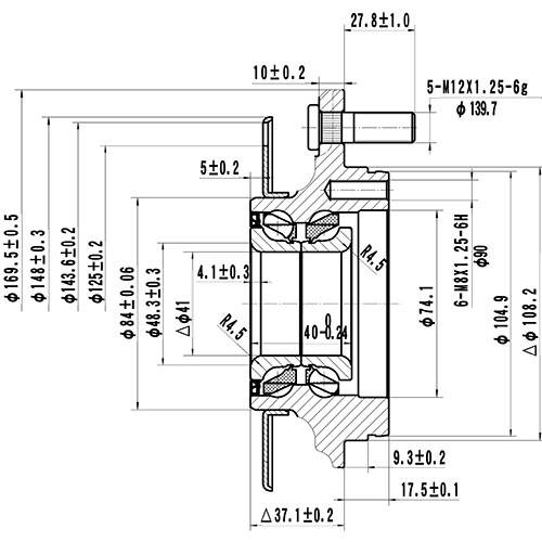 Z89311R — ZIKMAR — Ступица передняя