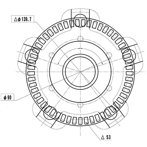 Z89311R — ZIKMAR — Ступица передняя