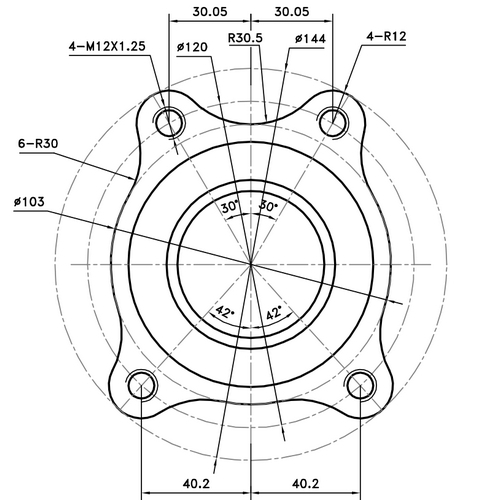 Z89316R — ZIKMAR — Ступица передняя