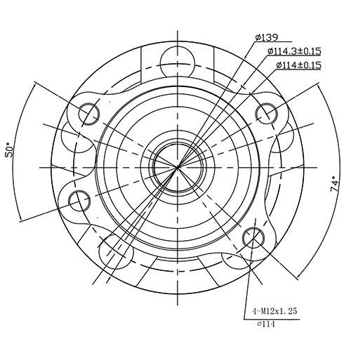 Z89318R — ZIKMAR — Ступица передняя