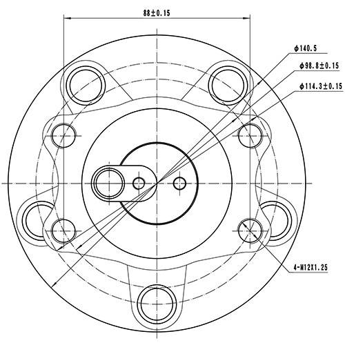 Z89357R — ZIKMAR — Ступица задняя