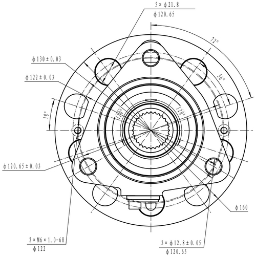 Z89430R — ZIKMAR — Ступица передняя