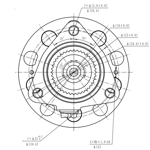 Z89431R — ZIKMAR — Ступица передняя