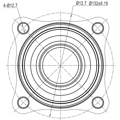 Z89442R — ZIKMAR — Ступица передняя