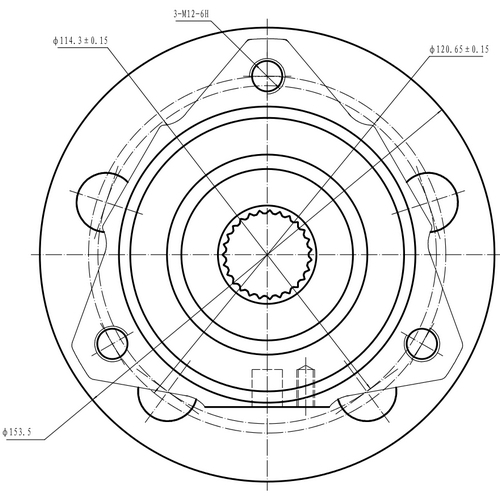 Z89493R — ZIKMAR — Ступица передняя