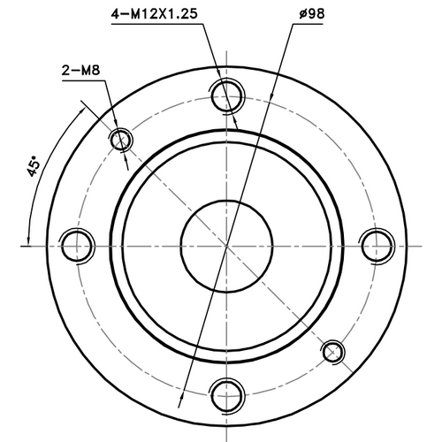 Z89533R — ZIKMAR — Ступица задняя