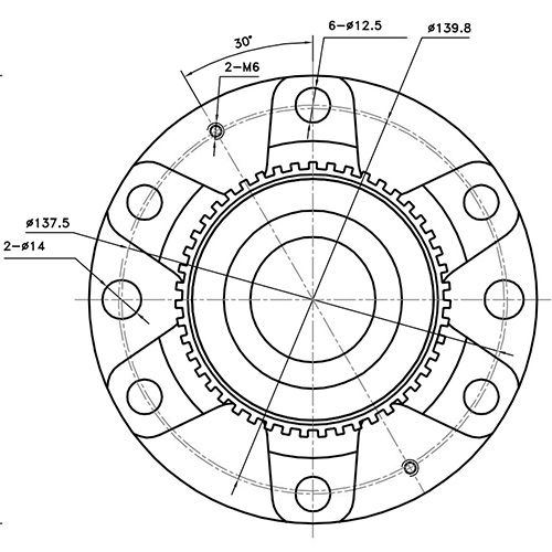 Z89660R — ZIKMAR — Ступица передняя