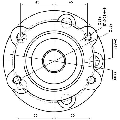 Z89695R — ZIKMAR — Ступица задняя