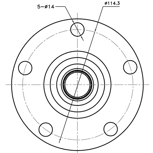 Z89696R — ZIKMAR — Ступица передняя