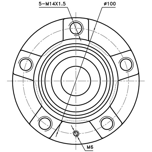 Z89698R — ZIKMAR — Ступица колеса