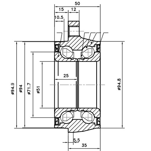 Z89699R — ZIKMAR — Ступица колеса