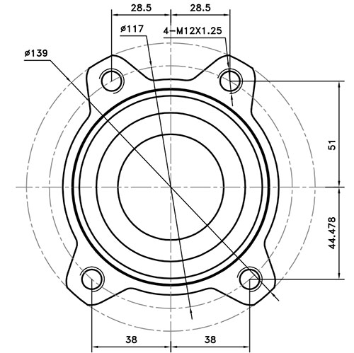 Z89699R — ZIKMAR — Ступица колеса