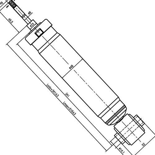 Z97274R — ZIKMAR — Амортизатор задний