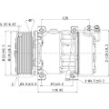 Z14436R — ZIKMAR — Компрессор кондиционера