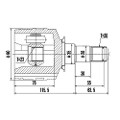 Z87515R — ZIKMAR — Шрус Внутренний