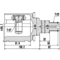 Z87526R — ZIKMAR — Шрус Внутренний