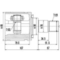 Z87538R — ZIKMAR — Шрус Внутренний