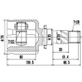 Z87780R — ZIKMAR — Шрус Внутренний