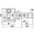 Z87783R — ZIKMAR — Шрус Внутренний