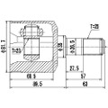 Z87820R — ZIKMAR — Шрус Внутренний