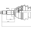 Z87878R — ZIKMAR — Приводной вал