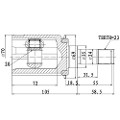 Z87922R — ZIKMAR — Шрус Внутренний