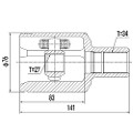 Z87989R — ZIKMAR — Шрус Внутренний