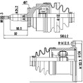 Z88020R — ZIKMAR — Приводной вал