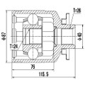 Z88973R — ZIKMAR — Шрус Внутренний