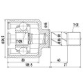 Z88983R — ZIKMAR — Шрус внутренний